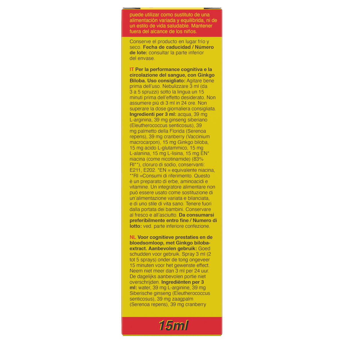 Erotický stimulant Rush Herbal Popper Cobeco Rush Herbal 15 ml
